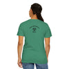 Garment-Dyed T-shirt with 'When a Fool Starts Talking Let'em Talk' Phrase