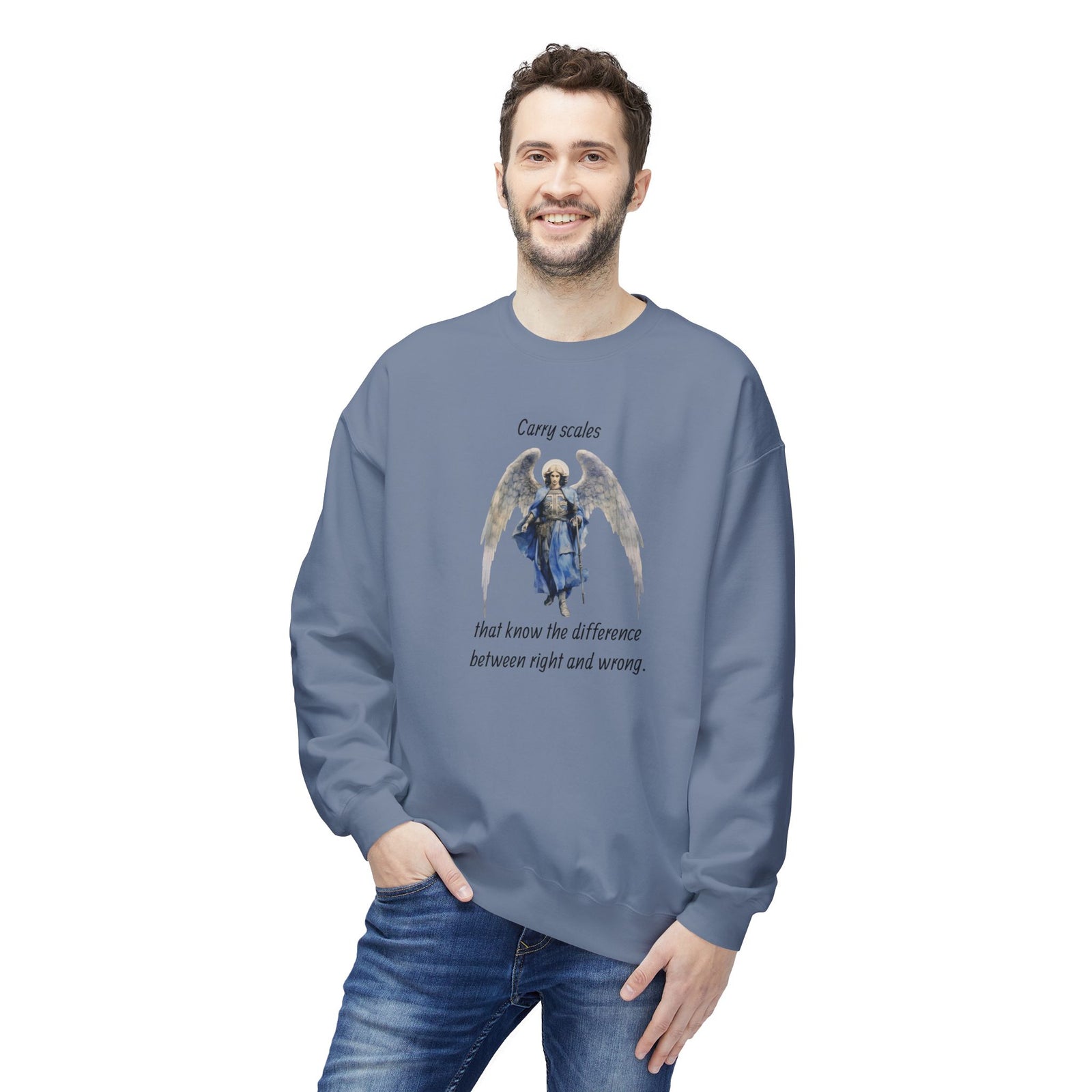 Angel Michael Fleece Sweatshirt