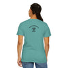 Garment-Dyed T-shirt with 'When a Fool Starts Talking Let'em Talk' Phrase