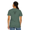 Garment-Dyed T-shirt with 'When a Fool Starts Talking Let'em Talk' Phrase