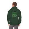 Hoodie depicting Common Sense is not an option.