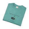 Garment-Dyed T-shirt with 'When a Fool Starts Talking Let'em Talk' Phrase