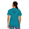 Garment-Dyed T-shirt with 'When a Fool Starts Talking Let'em Talk' Phrase