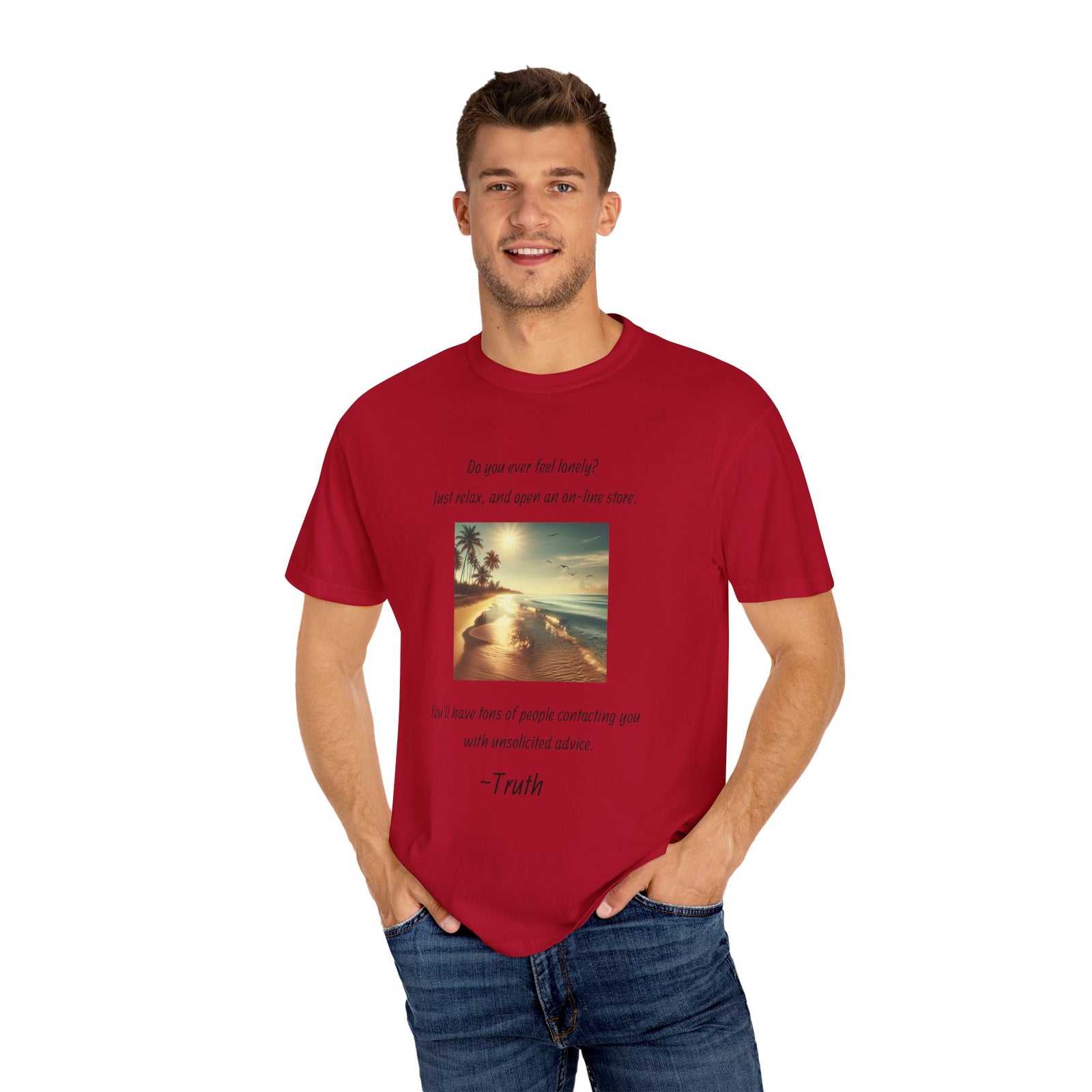 T-Shirt with Inspirational and Humorous Designs, Motivational Tee, Casual Wear, Gift for Friends, Relaxed Vibe
