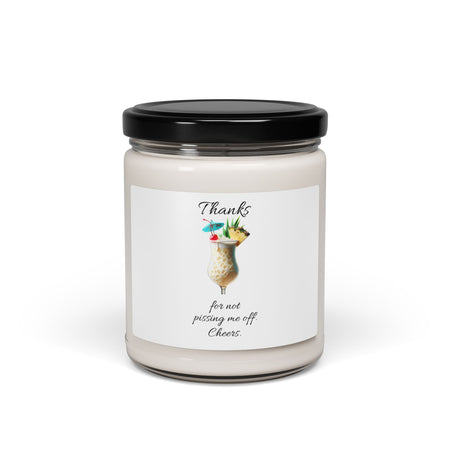 Soy Candle Funny Phrase, 9oz