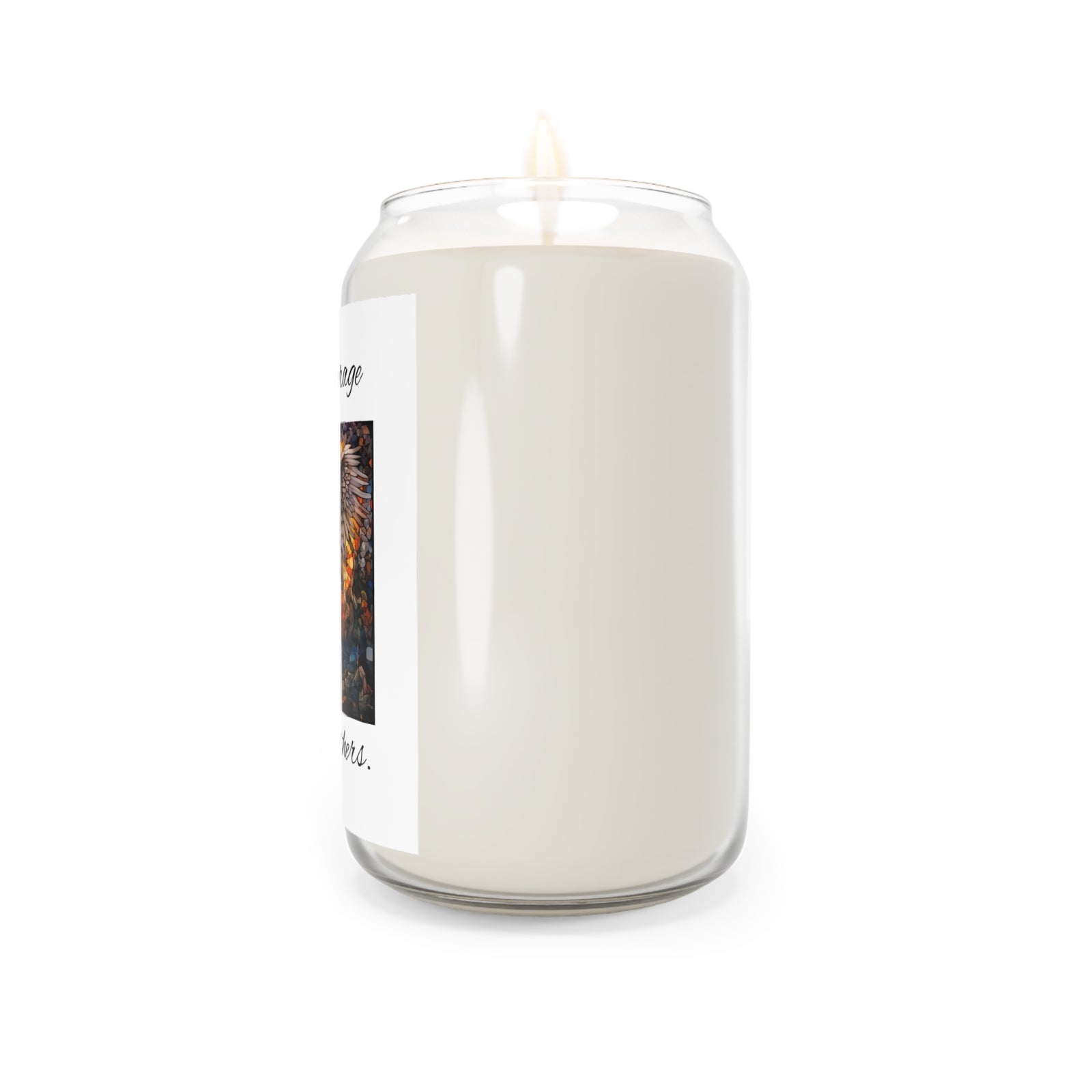 Soy Candle, Courage Inspired Scented Gift