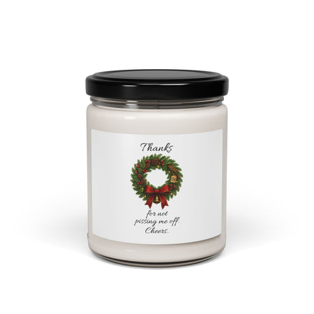 Candle Funny Cheers Holiday Gift