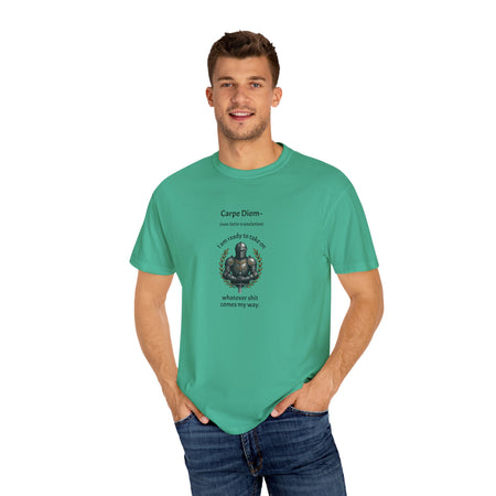 Knight Armor Graphic Tee, Unisex Vintage T-Shirt, Gifts for Gamers, Medieval Theme Apparel, Casual Streetwear, Unique Birthday Gifts