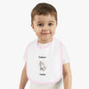 Future Saint Baby Bib | Cute Baby Gift, Infant Motif Bib, Newborn Essential, Baby Shower Gift, Religious Baby Apparel