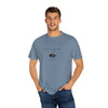 Garment-Dyed T-shirt with 'When a Fool Starts Talking Let'em Talk' Phrase