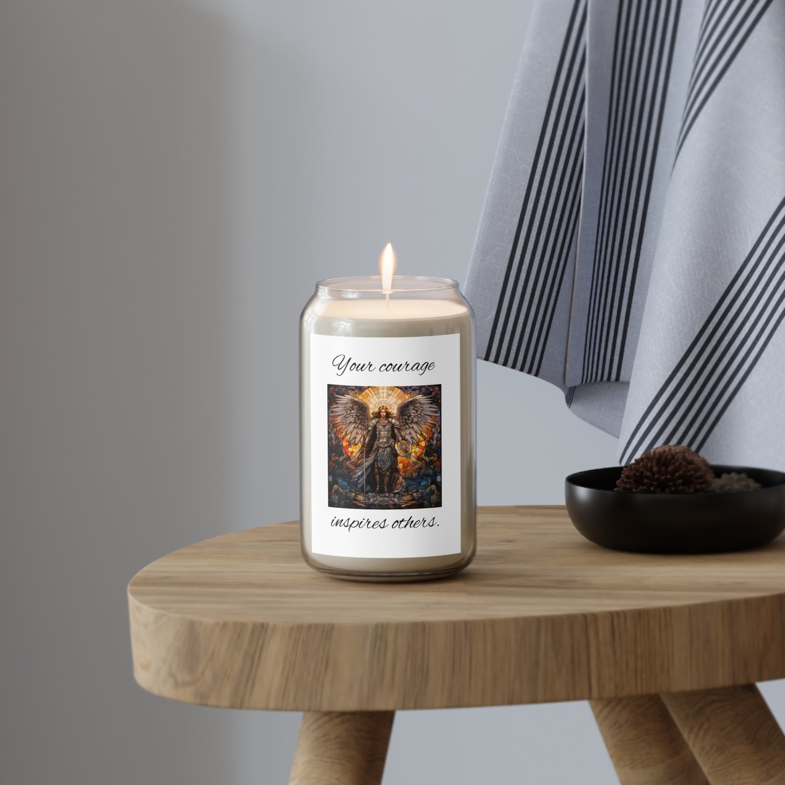Soy Candle, Courage Inspired Scented Gift