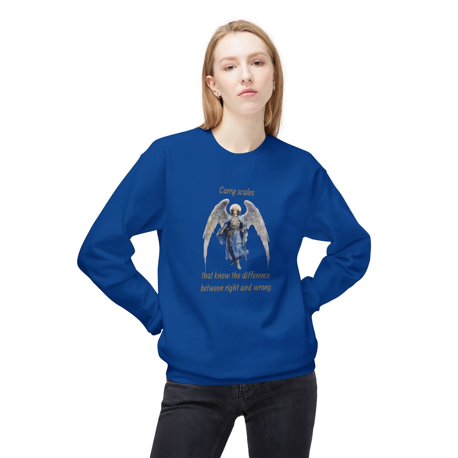 Angel Michael Fleece Sweatshirt