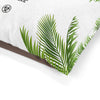 Tropical Pet Bed with Fun Quote, Ideal for Dog Lovers. Remind your dog that it's time to get a job.
