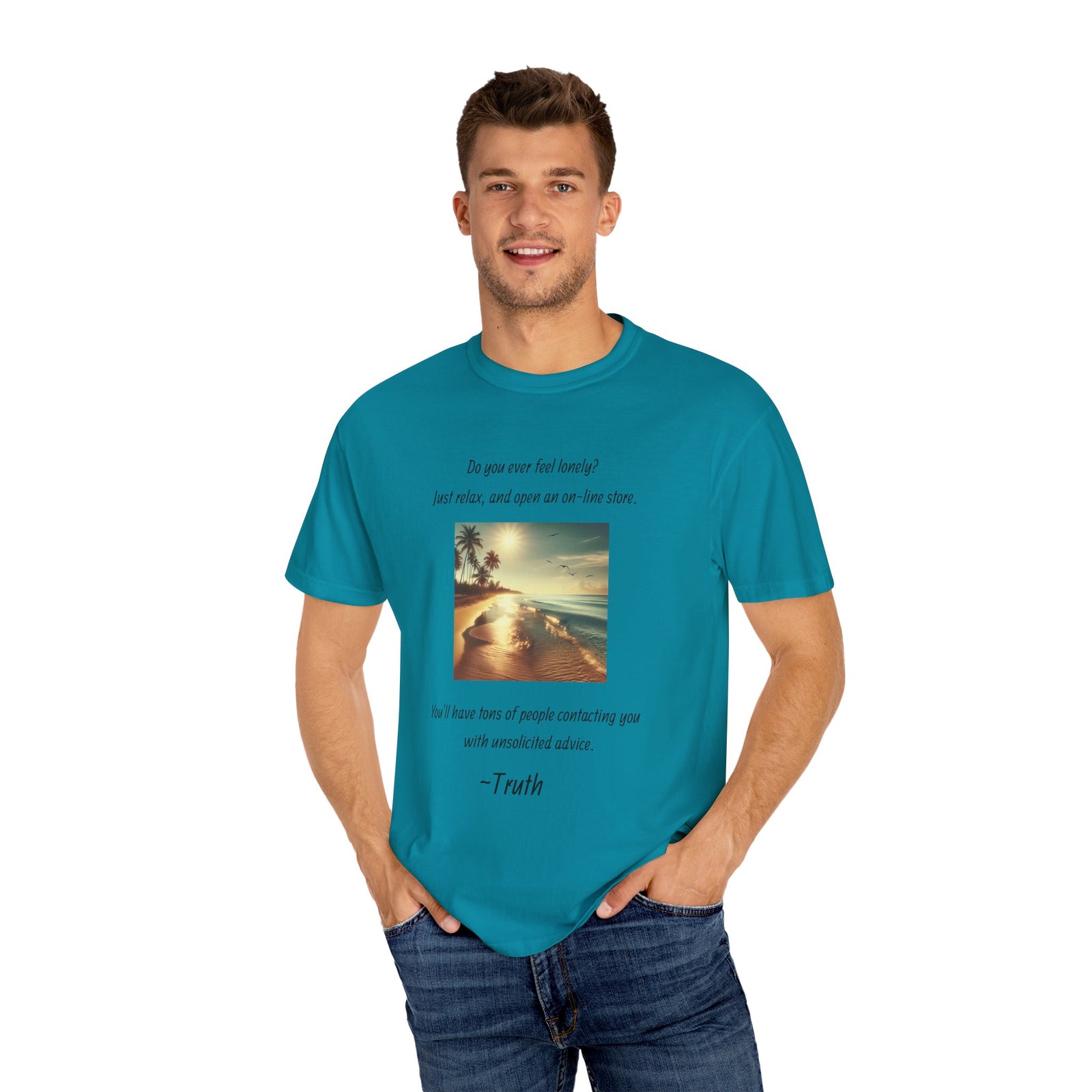 T-Shirt with Inspirational and Humorous Designs, Motivational Tee, Casual Wear, Gift for Friends, Relaxed Vibe