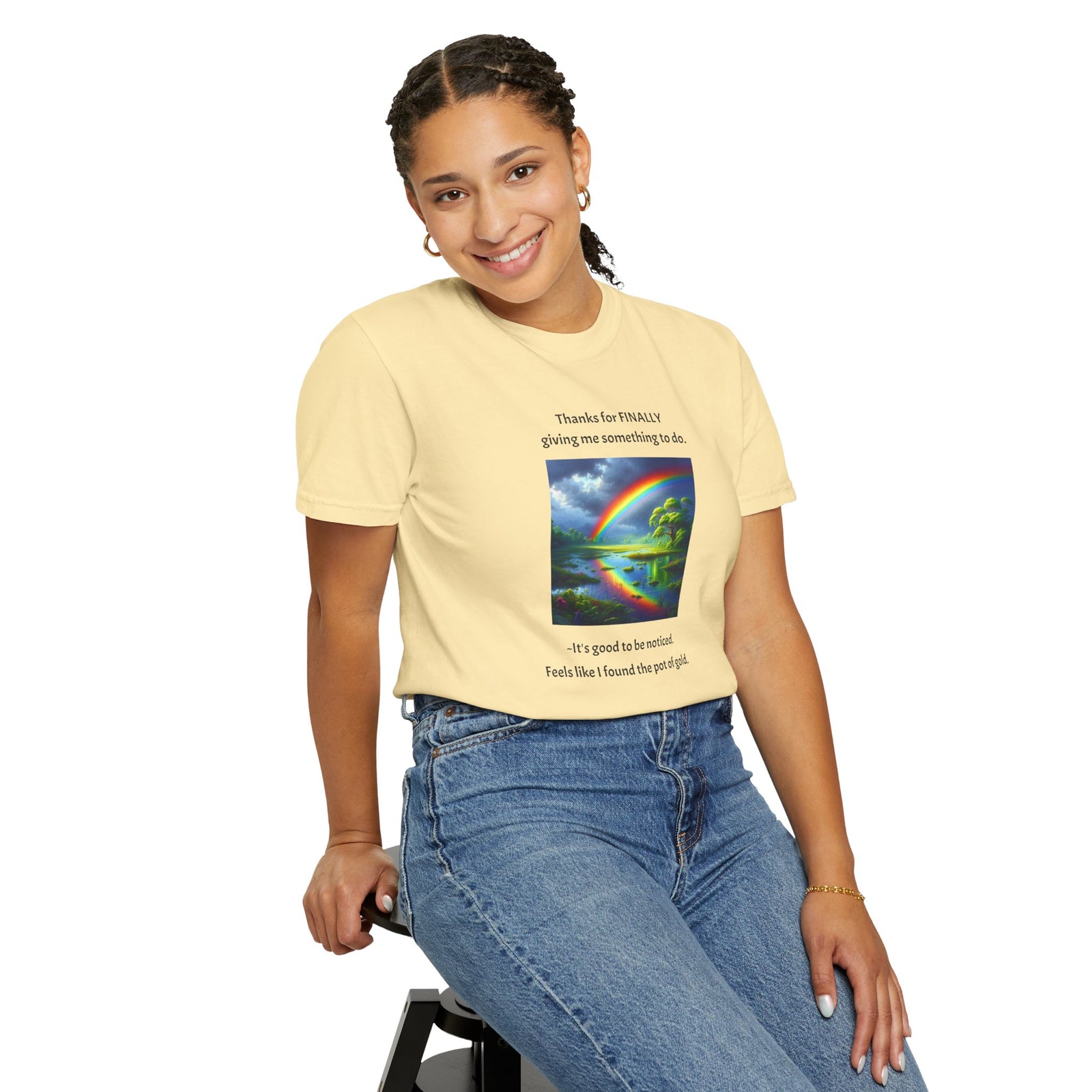 Funny Workplace Unisex T-Shirt - Finally given something to do at work