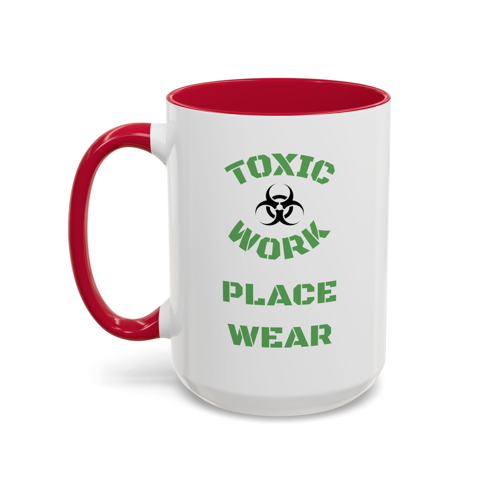 Workplace Humor Colorful Mug with the message that reads "gaslighting is a virtue."