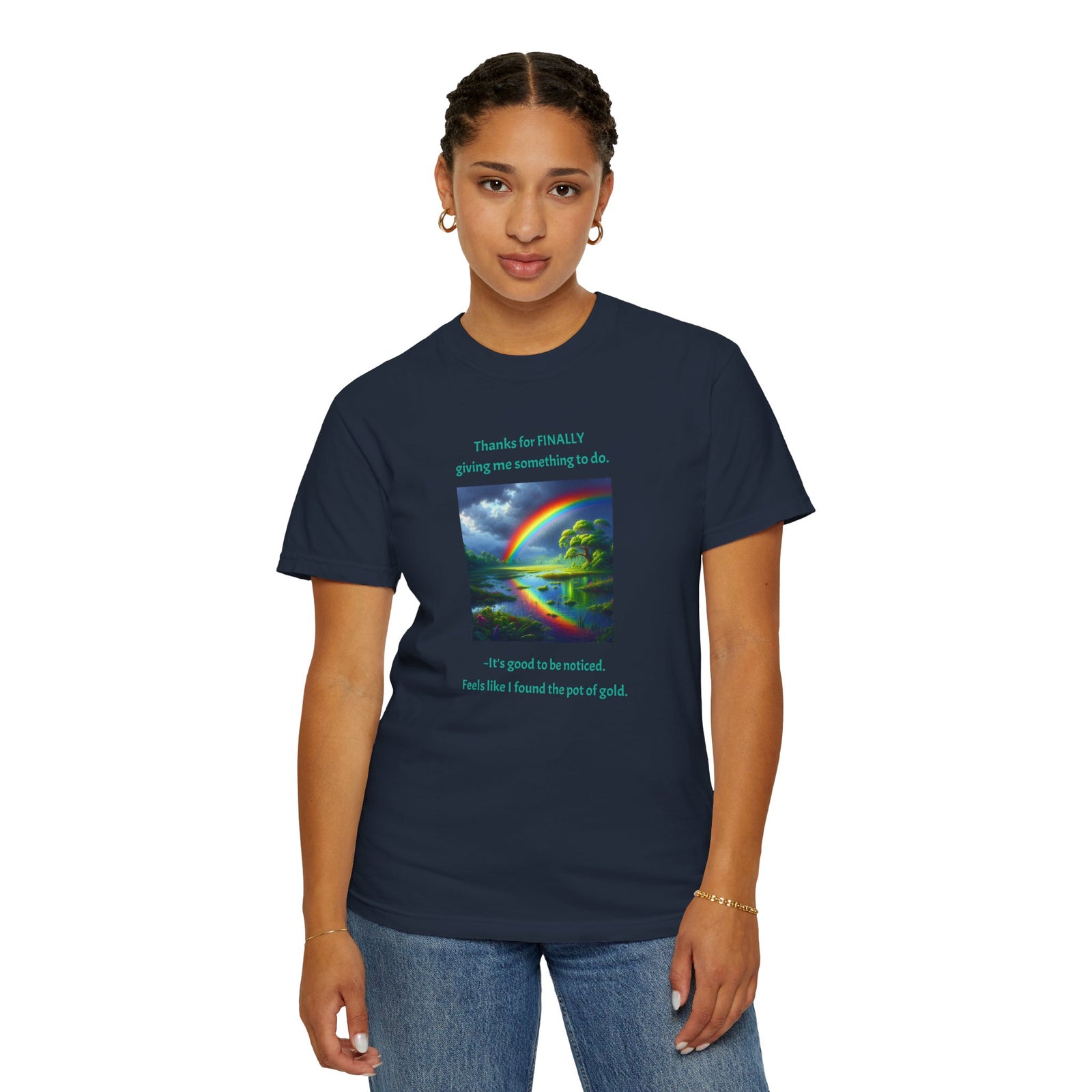 Funny Workplace Unisex T-Shirt - Finally given something to do at work