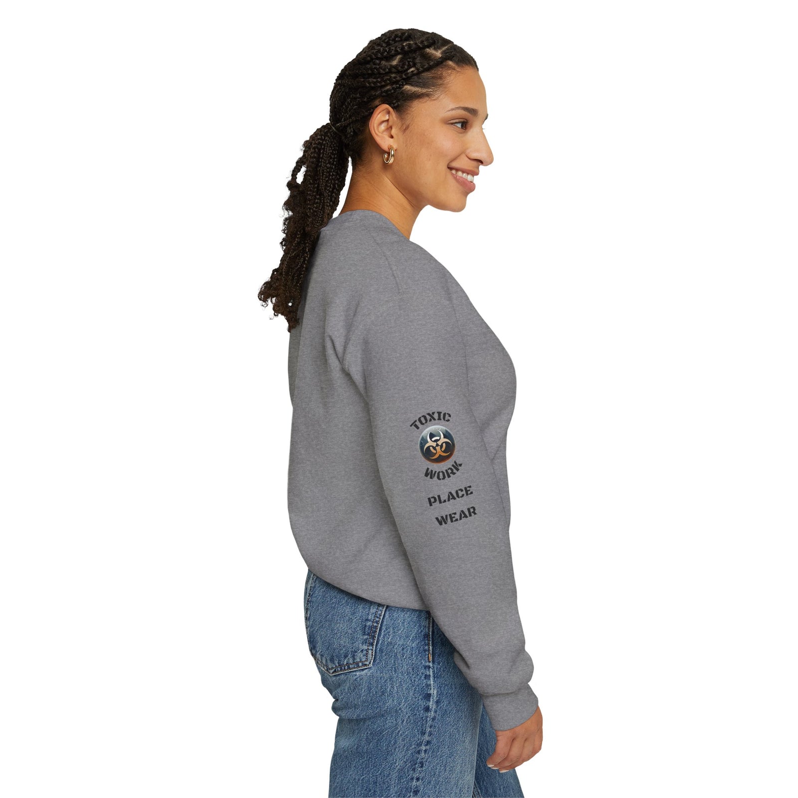 Artistic Manipulation Crewneck Sweatshirt - Unique Graphic Sweatshirt, Unisex Fashion, Cozy Gift, Casual Wear, Trendy Style