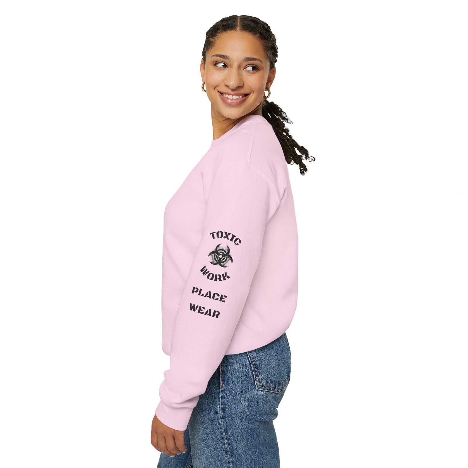 Funny C R A P Community Crewneck Sweatshirt - Unisex