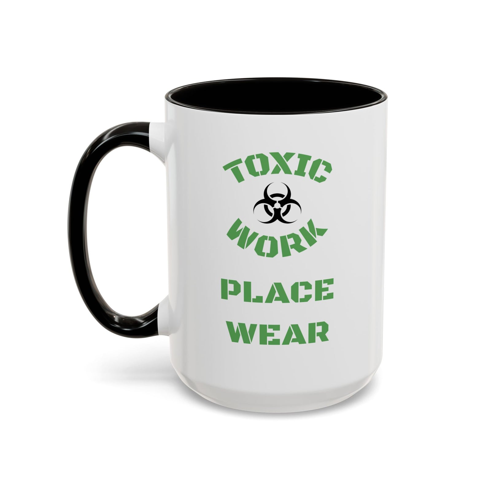 Workplace Humor Colorful Mug with the message that reads "gaslighting is a virtue."
