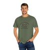 Infinity & Biohazard Graphic Tee, Trendy Unisex T-shirt, Casual Wear, Unique Gift, Everyday Comfort