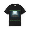 Funny tee stating if you want to get promotion, stop working so hard