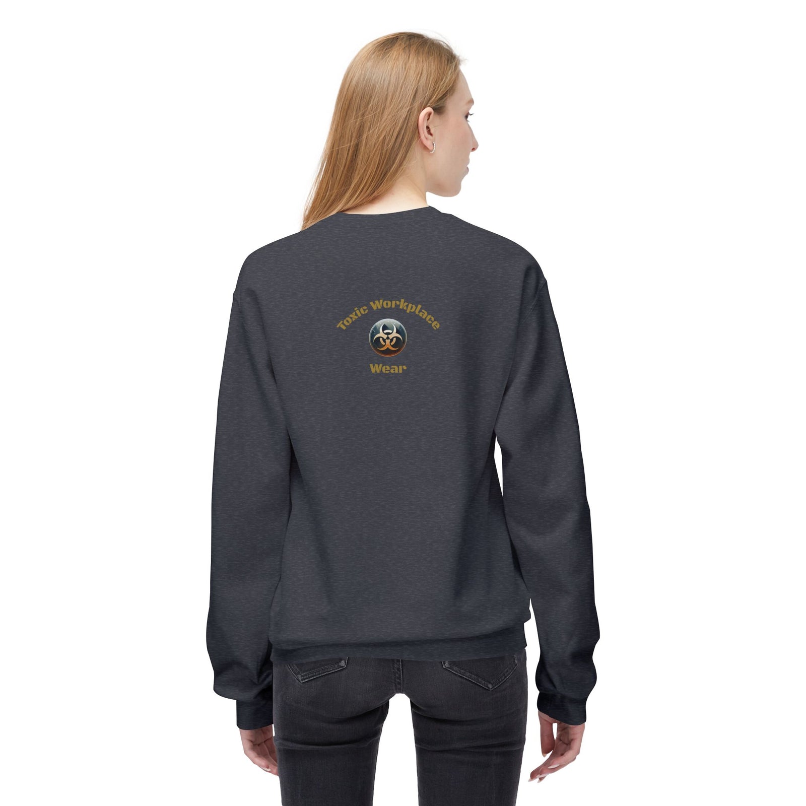 Infinity Design Unisex Fleece Crewneck Sweatshirt, Cozy Sweatshirt, Gift for Him/Her, Everyday Wear, Casual Style, Unique Apparel