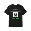Funny Workplace Humor Unisex T-shirt - How to Avoid Being a Target by Running Zig Zags