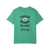 Funny tee stating if you want to get promotion, stop working so hard