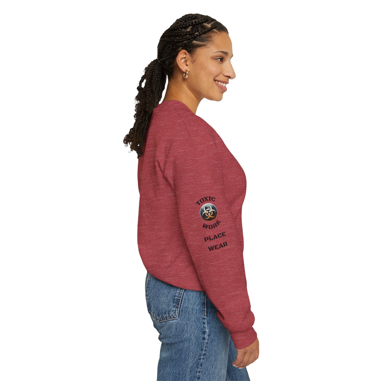 Artistic Manipulation Crewneck Sweatshirt - Unique Graphic Sweatshirt, Unisex Fashion, Cozy Gift, Casual Wear, Trendy Style