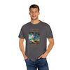 Funny Workplace Dynamics Unisex T-shirt with 'My Mental Health is Great Today' Phrase