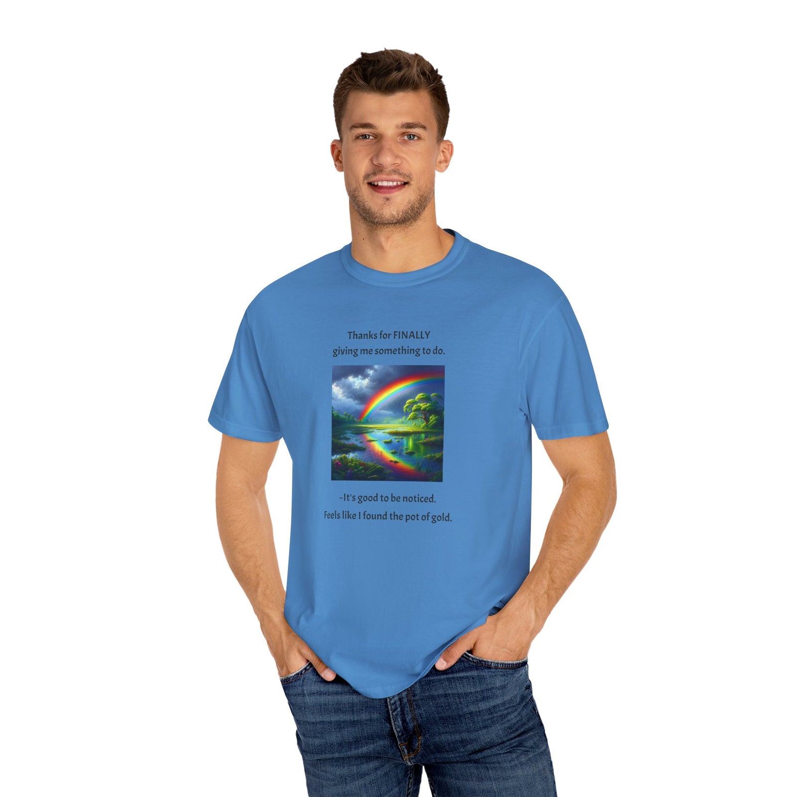 Funny Workplace Unisex T-Shirt - Finally given something to do at work