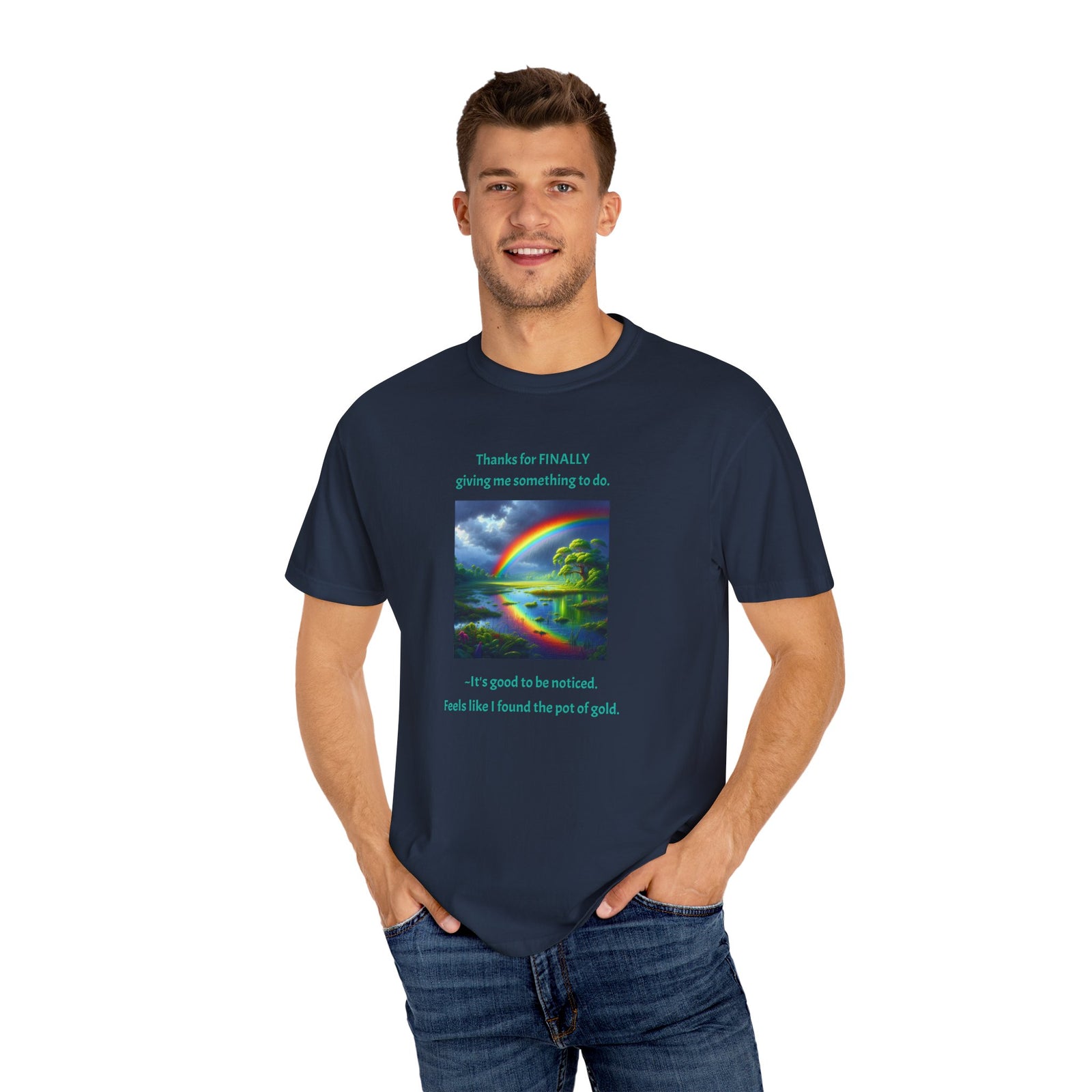 Funny Workplace Unisex T-Shirt - Finally given something to do at work