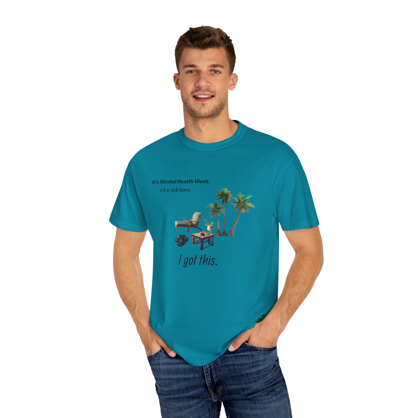Unisex T-shirt Mental Health Week 'It's Sick Leave Time'