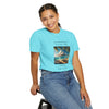 Funny Workplace Dynamics Unisex T-shirt with 'My Mental Health is Great Today' Phrase