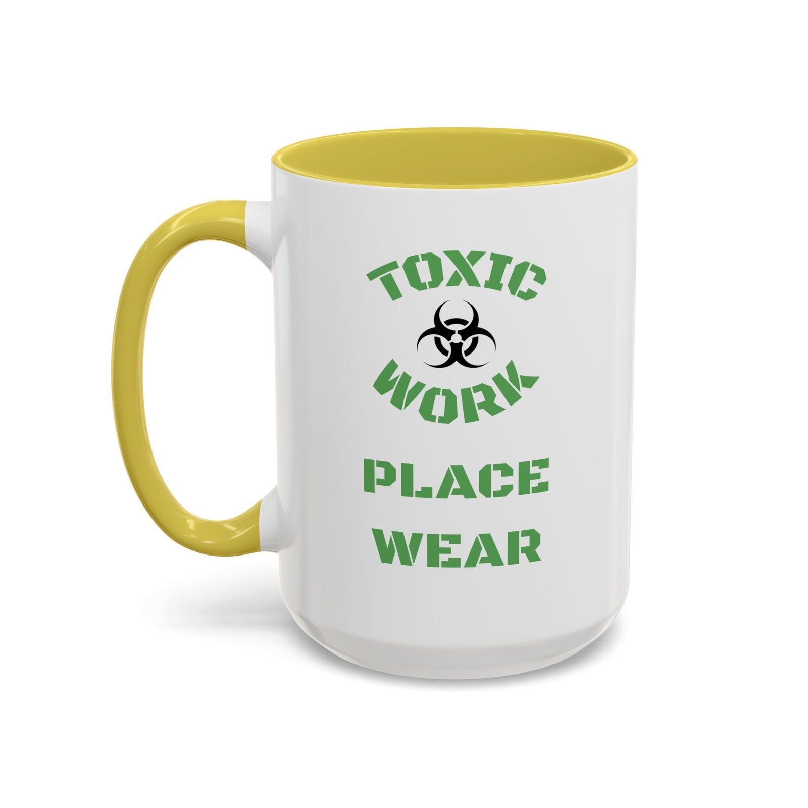 Workplace Humor Colorful Mug with the message that reads "gaslighting is a virtue."