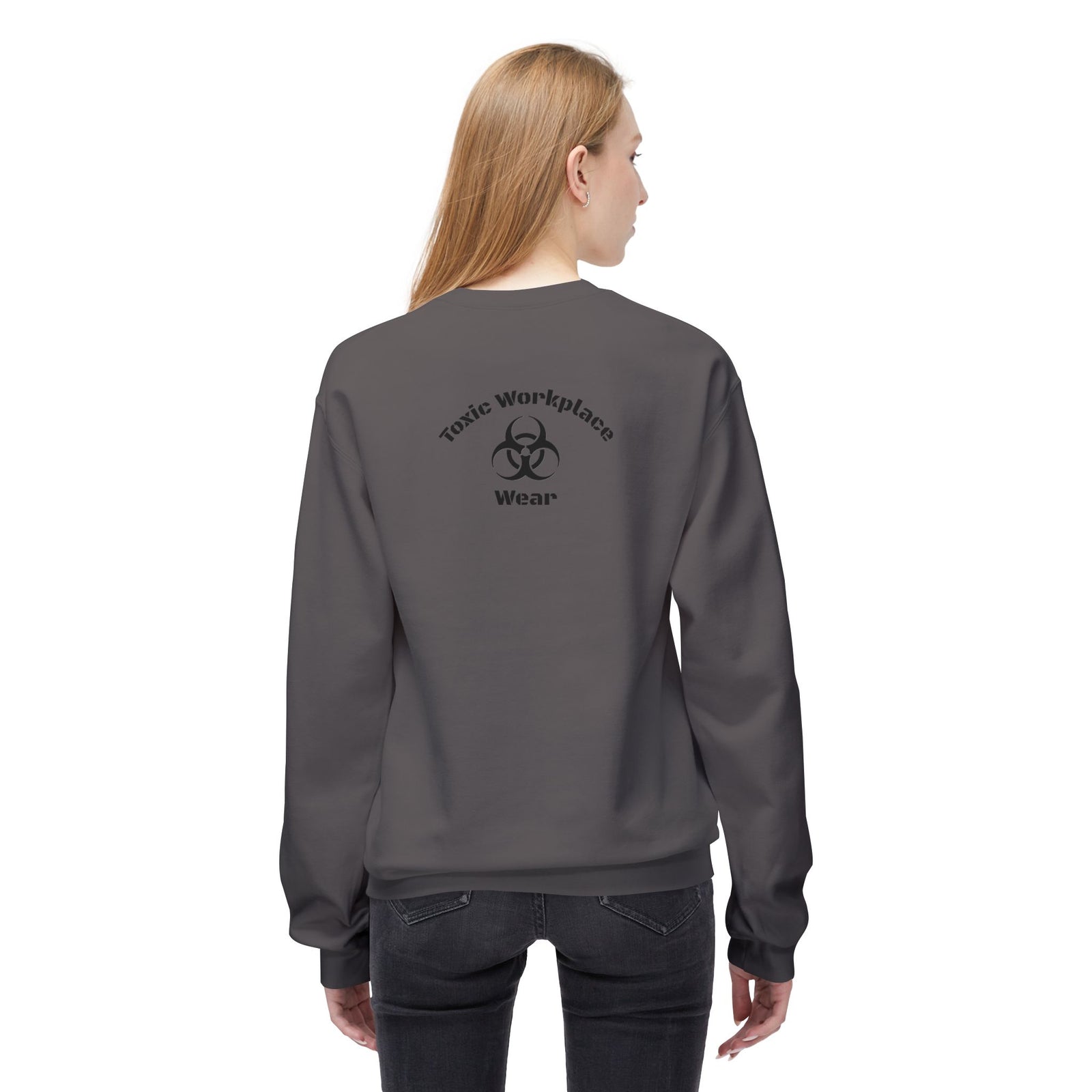Unisex Motivational Crewneck Sweatshirt, Comfortable Sweater for Workplace, Cozy Gift for Friends, Thoughtful Quotes, Career Inspiration
