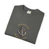 T-shirt with the phrase "Life can be toxic, find your anchor." This t-shirt is sure to keep you grounded. Makes a great gift.