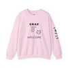 Funny C R A P Community Crewneck Sweatshirt - Unisex