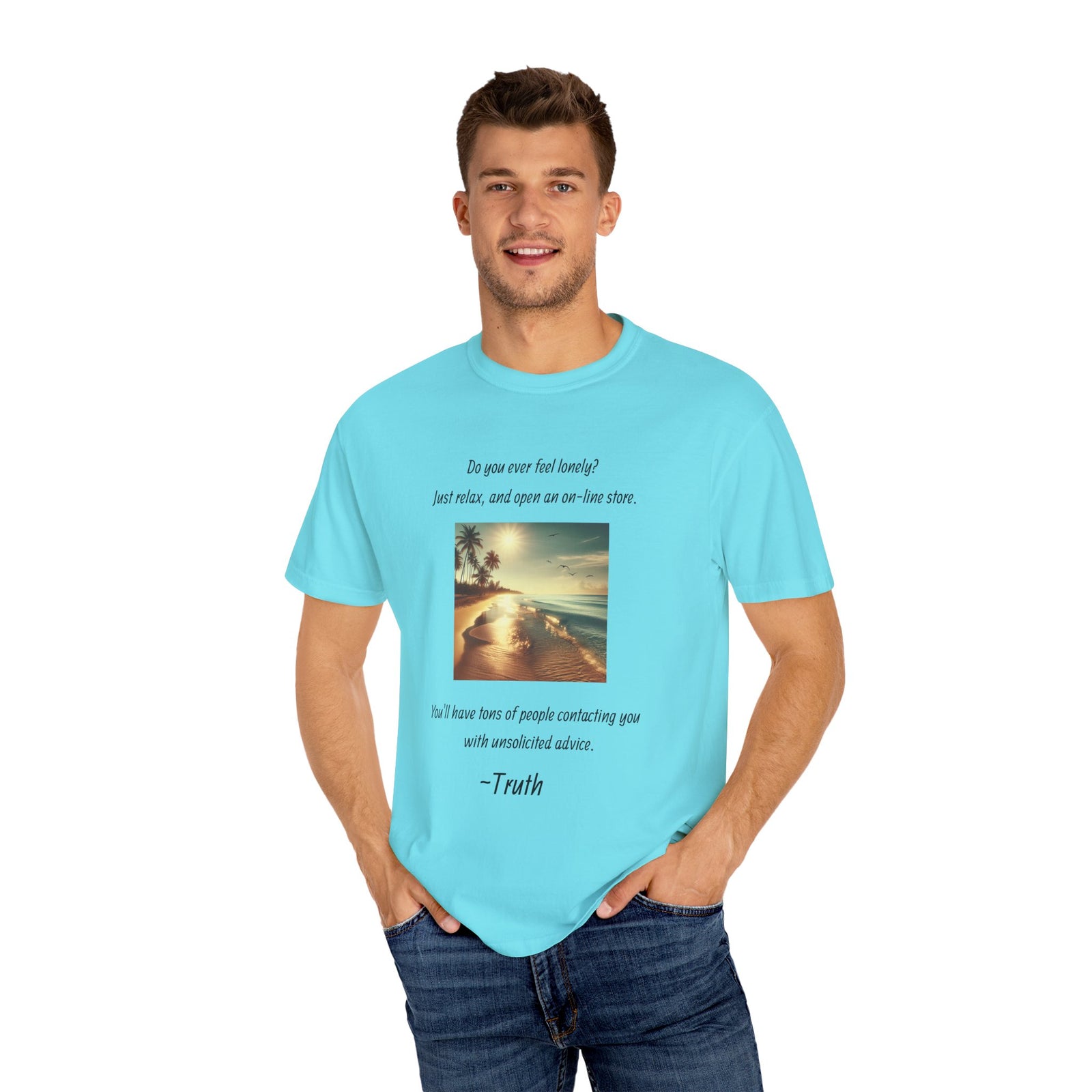 T-Shirt with Inspirational and Humorous Designs, Motivational Tee, Casual Wear, Gift for Friends, Relaxed Vibe