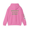 Hoodie with "Integrity is not an option."  Makes a great gift.