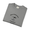 Garment-Dyed T-Shirt with Unique Workplace Humor