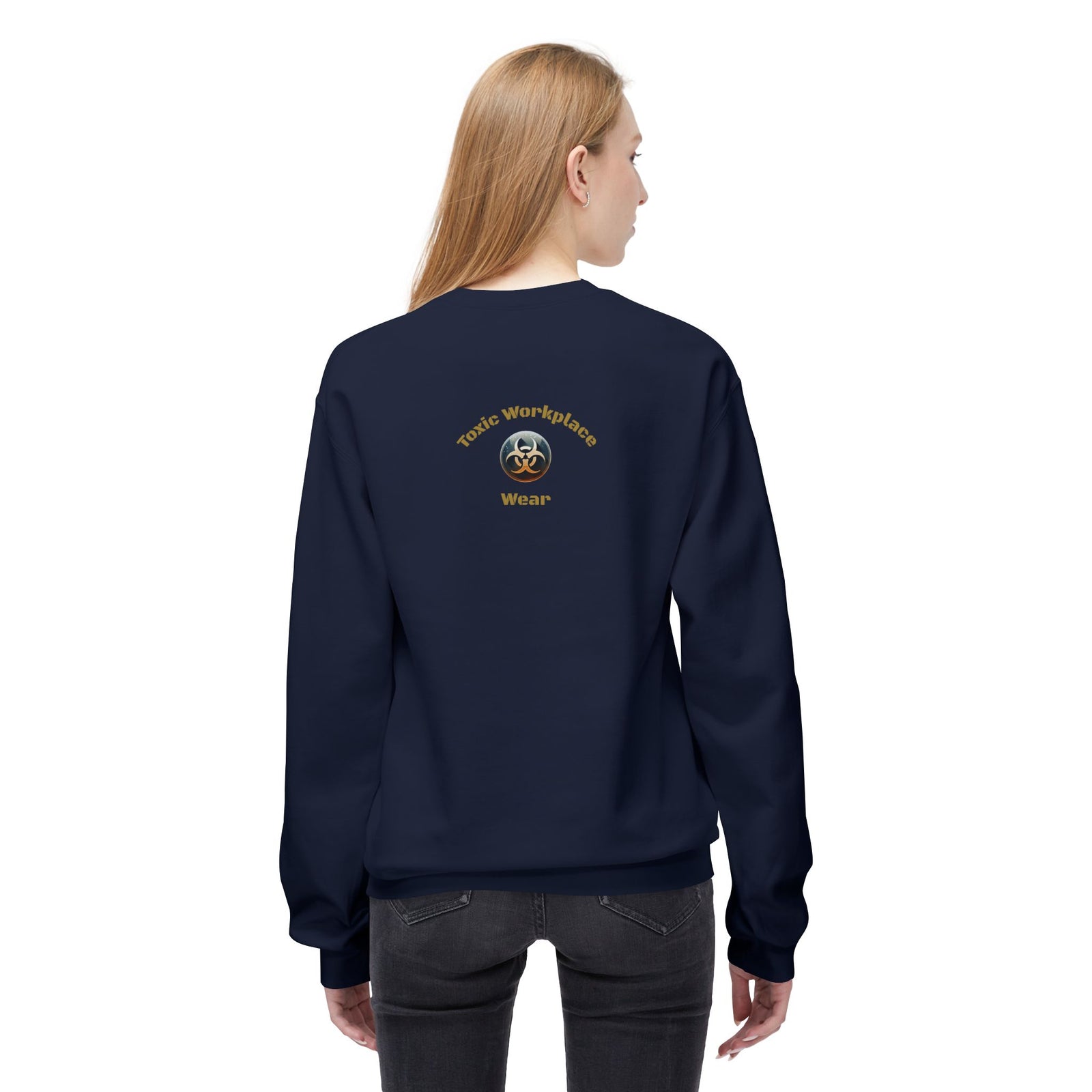 Infinity Design Unisex Fleece Crewneck Sweatshirt, Cozy Sweatshirt, Gift for Him/Her, Everyday Wear, Casual Style, Unique Apparel