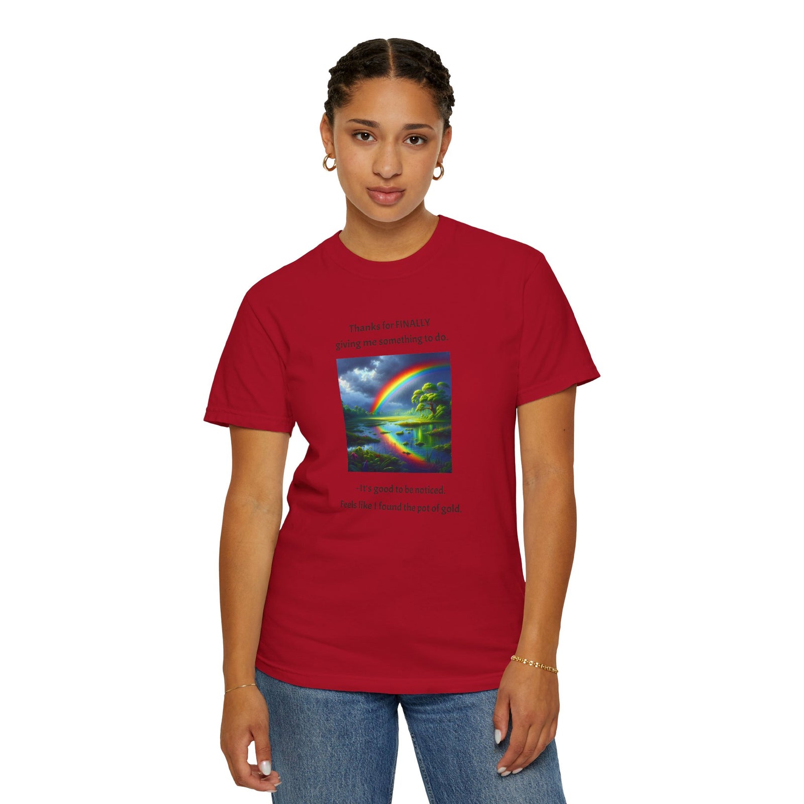 Funny Workplace Unisex T-Shirt - Finally given something to do at work