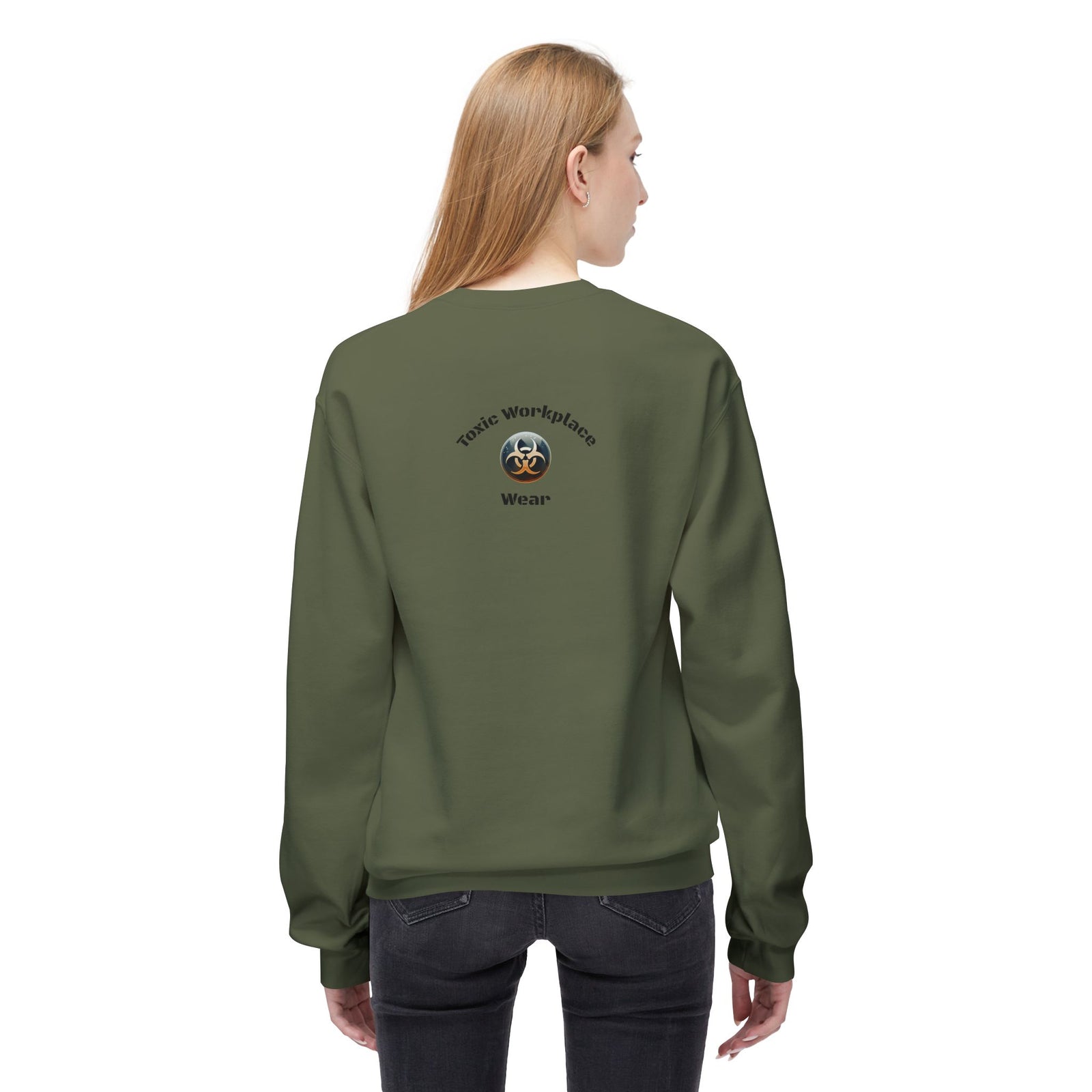 Infinity Design Unisex Fleece Crewneck Sweatshirt, Cozy Sweatshirt, Gift for Him/Her, Everyday Wear, Casual Style, Unique Apparel