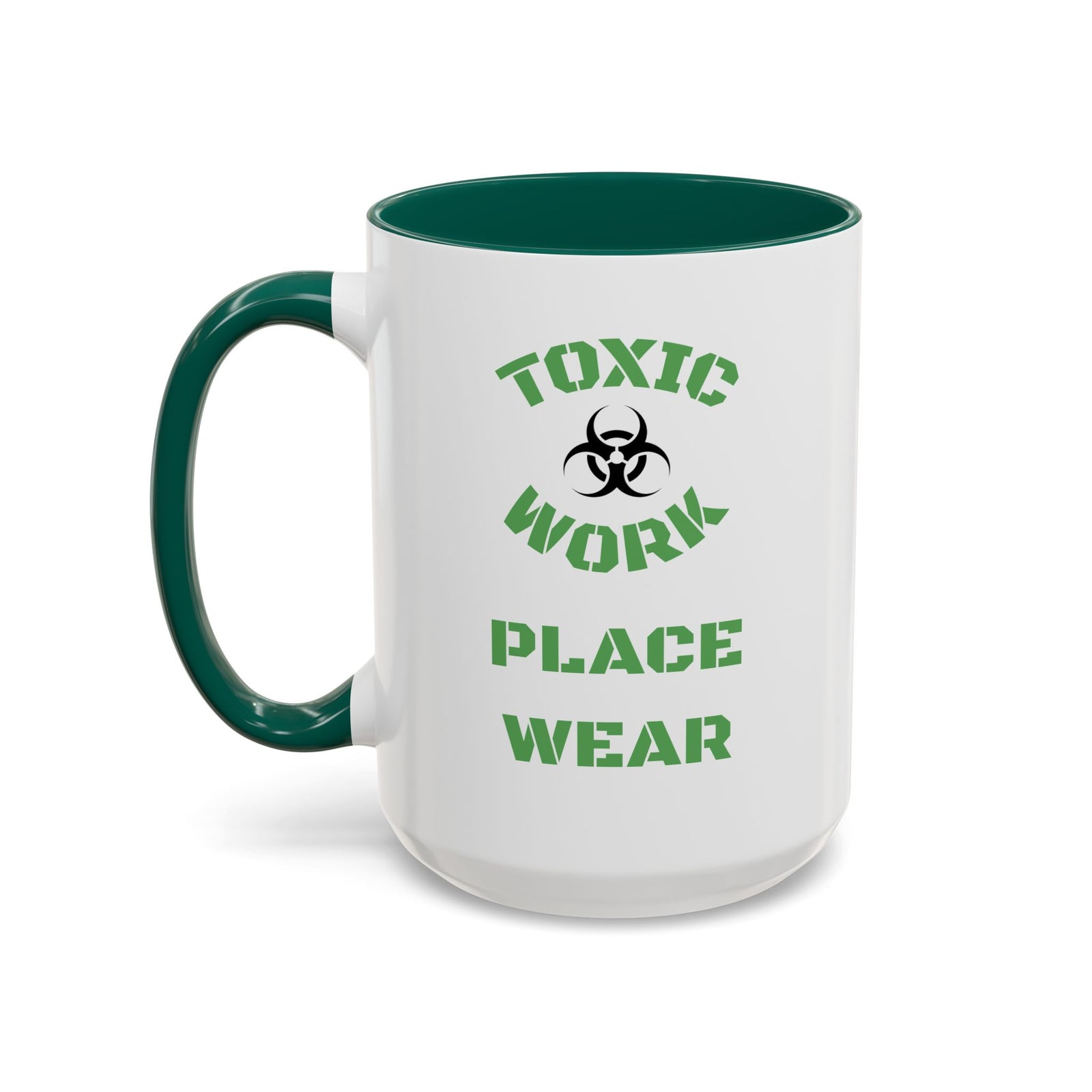 Workplace Humor Colorful Mug with the message that reads "gaslighting is a virtue."