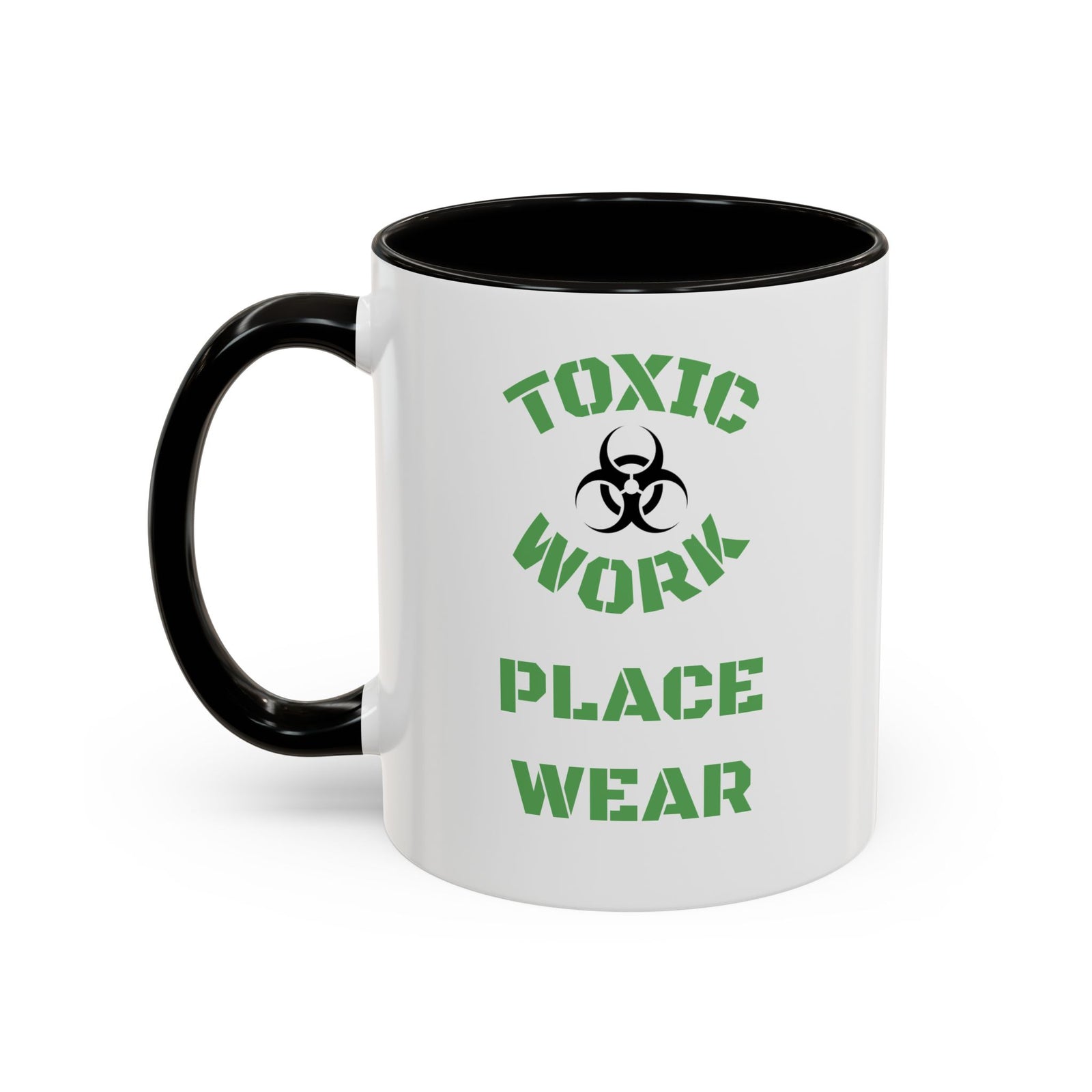 Workplace Humor Colorful Mug with the message that reads "gaslighting is a virtue."
