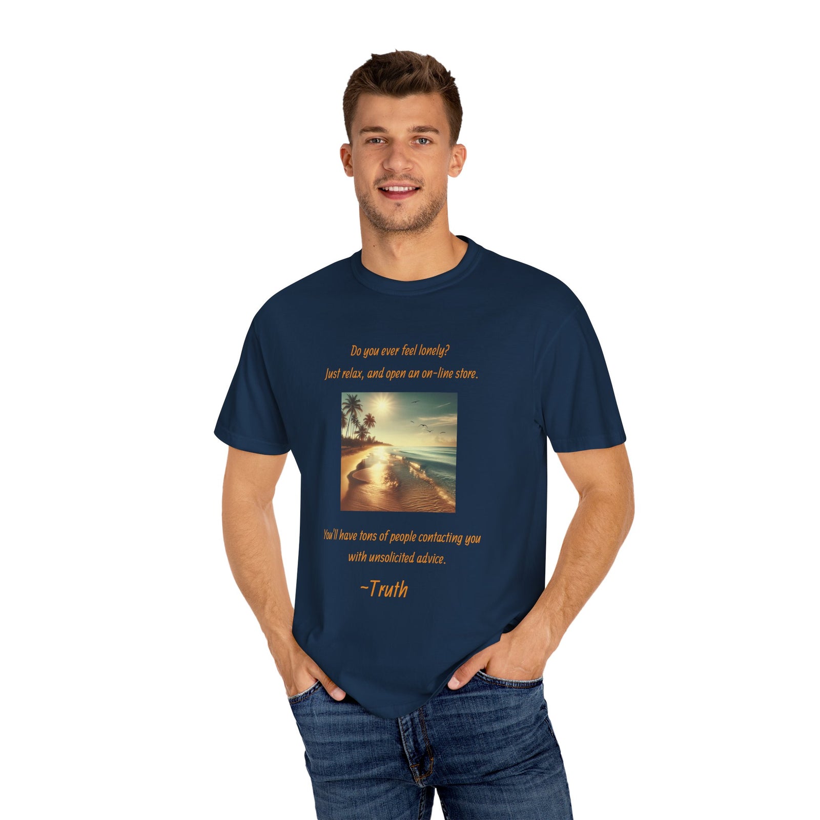 T-Shirt with Inspirational and Humorous Designs, Motivational Tee, Casual Wear, Gift for Friends, Relaxed Vibe