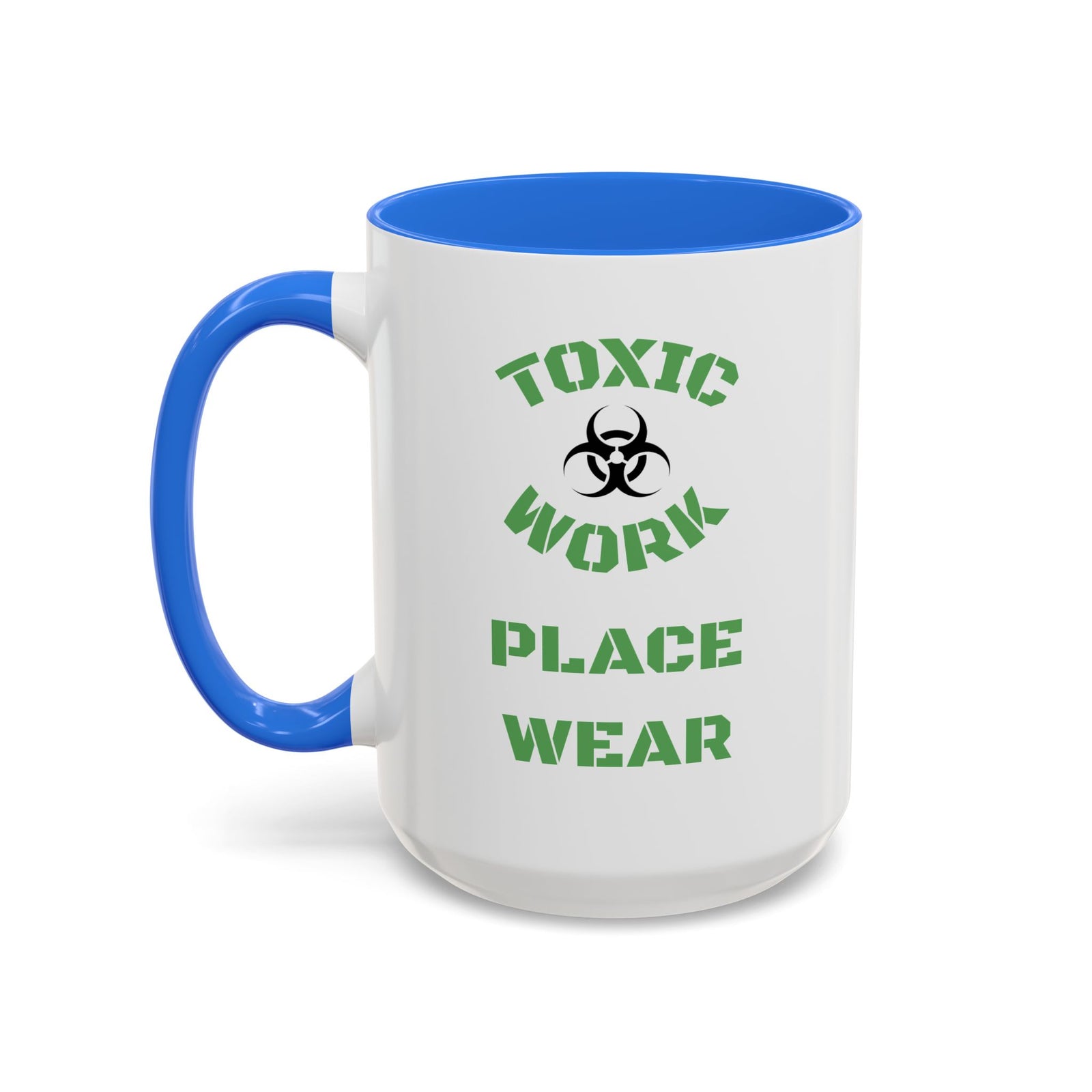Workplace Humor Colorful Mug with the message that reads "gaslighting is a virtue."