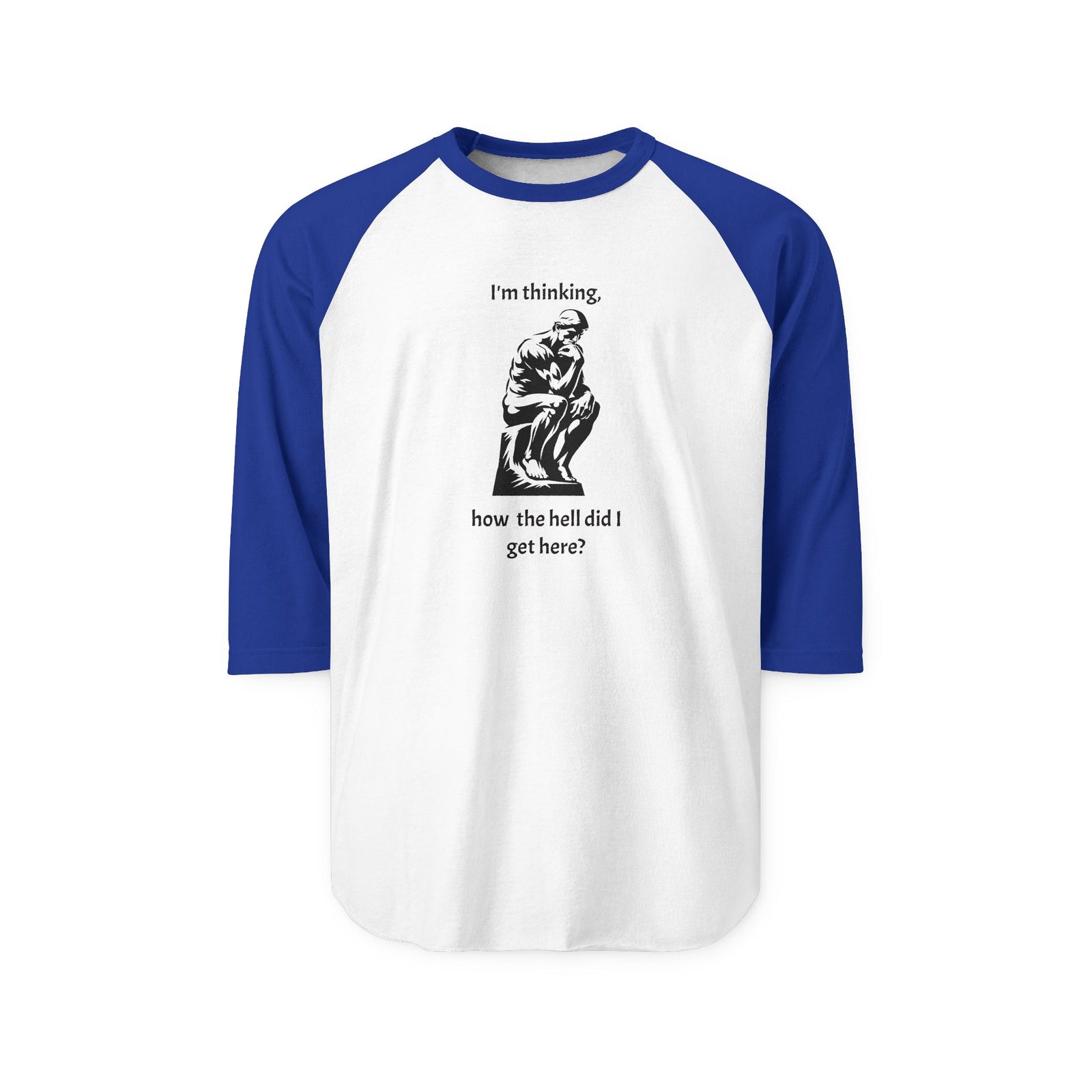 Unisex Three-Quarter Sleeve Raglan Shirt
